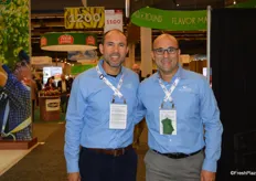 Walking the show are Jose and Ricardo Roggiero with Freshway Produce.